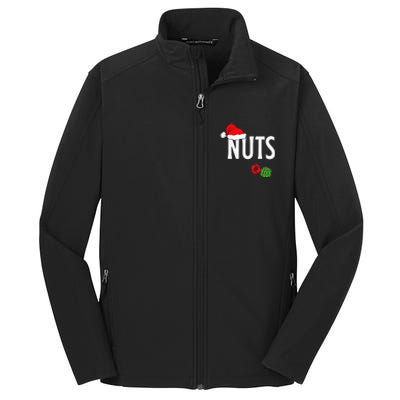 Chest Nuts Funny Christmas Chestnuts Couple Matching Outfit Core Soft Shell Jacket