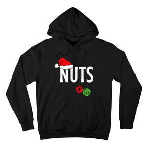 Chest Nuts Funny Christmas Chestnuts Couple Matching Outfit Tall Hoodie