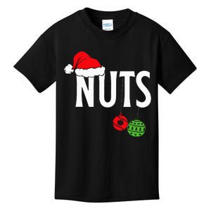 Chest Nuts Funny Christmas Chestnuts Couple Matching Outfit Kids T-Shirt