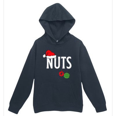 Chest Nuts Funny Christmas Chestnuts Couple Matching Outfit Urban Pullover Hoodie