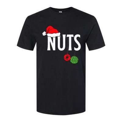 Chest Nuts Funny Christmas Chestnuts Couple Matching Outfit Softstyle CVC T-Shirt