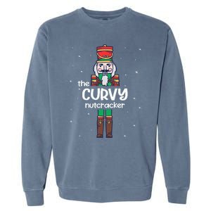 Curvy Nutcracker Family Matching Funny Pajama Garment-Dyed Sweatshirt