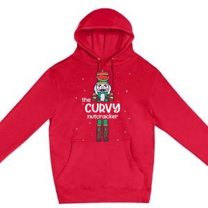 Curvy Nutcracker Family Matching Funny Pajama Premium Pullover Hoodie