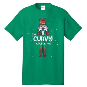 Curvy Nutcracker Family Matching Funny Pajama Tall T-Shirt