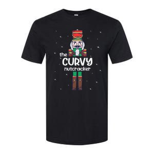 Curvy Nutcracker Family Matching Funny Pajama Softstyle CVC T-Shirt