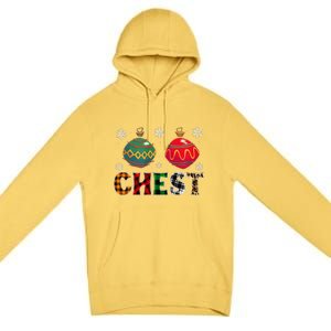 Chest Nuts Funny Matching Chestnuts Christmas Couples Chest Cute Premium Pullover Hoodie