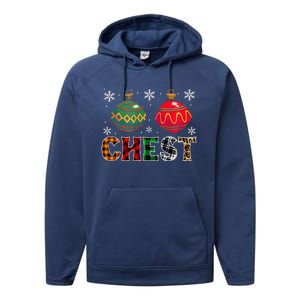 Chest Nuts Funny Matching Chestnuts Christmas Couples Chest Cute Performance Fleece Hoodie