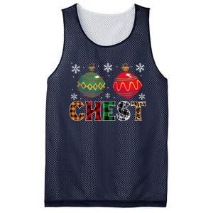 Chest Nuts Funny Matching Chestnuts Christmas Couples Chest Cute Mesh Reversible Basketball Jersey Tank