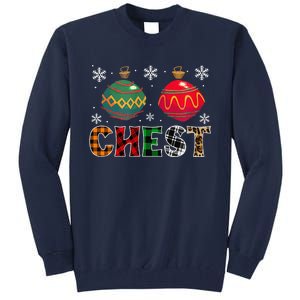 Chest Nuts Funny Matching Chestnuts Christmas Couples Chest Cute Tall Sweatshirt