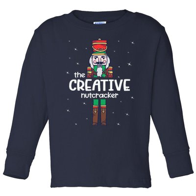 Creative Nutcracker Family Matching Funny Pajama Toddler Long Sleeve Shirt