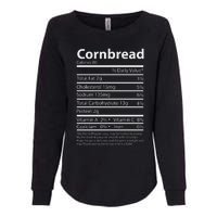 Cornbread Nutrition Facts Funny Thanksgiving Food Womens California Wash Sweatshirt