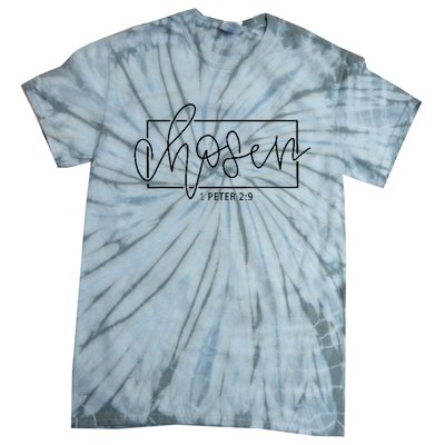 Chosen Not Forsaken Christian Apparel Clothing Tie-Dye T-Shirt