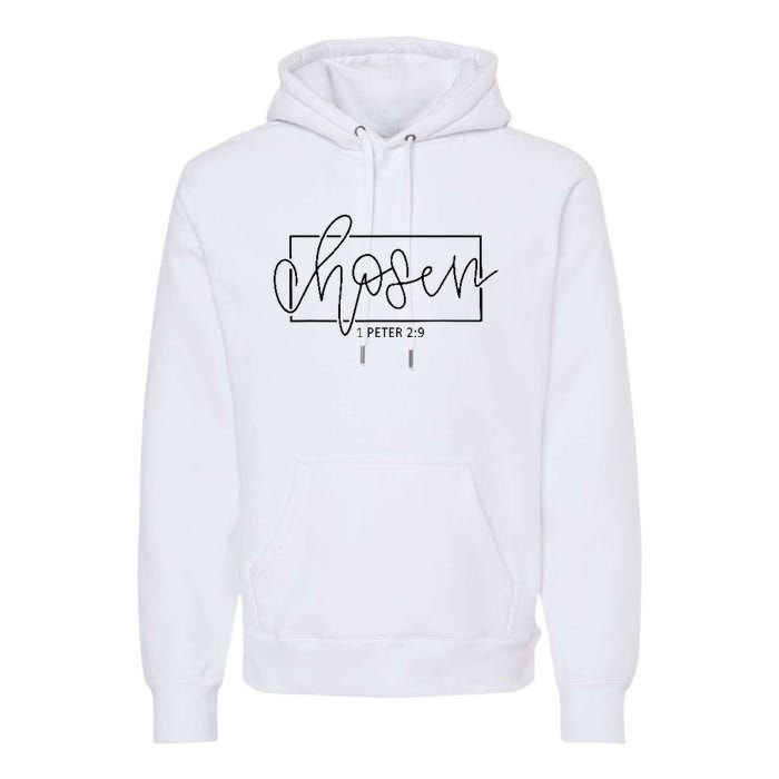 Chosen Not Forsaken Christian Apparel Clothing Premium Hoodie