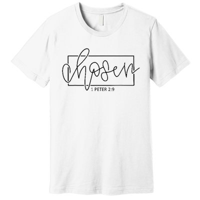 Chosen Not Forsaken Christian Apparel Clothing Premium T-Shirt