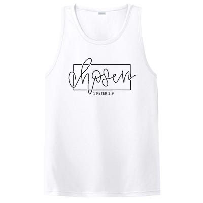 Chosen Not Forsaken Christian Apparel Clothing PosiCharge Competitor Tank