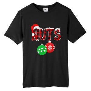 Chest Nuts Funny Matching Chestnuts Christmas Couples Nuts Tall Fusion ChromaSoft Performance T-Shirt