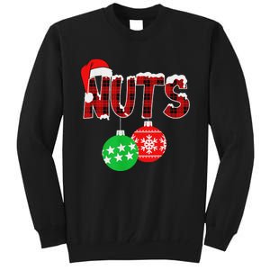 Chest Nuts Funny Matching Chestnuts Christmas Couples Nuts Tall Sweatshirt