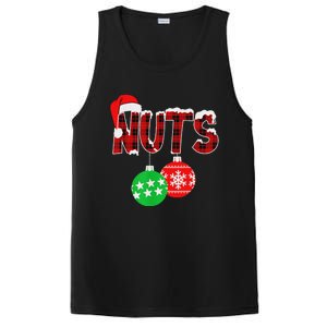 Chest Nuts Funny Matching Chestnuts Christmas Couples Nuts PosiCharge Competitor Tank