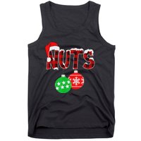 Chest Nuts Funny Matching Chestnuts Christmas Couples Nuts Tank Top