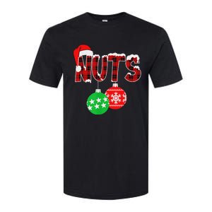 Chest Nuts Funny Matching Chestnuts Christmas Couples Nuts Softstyle CVC T-Shirt