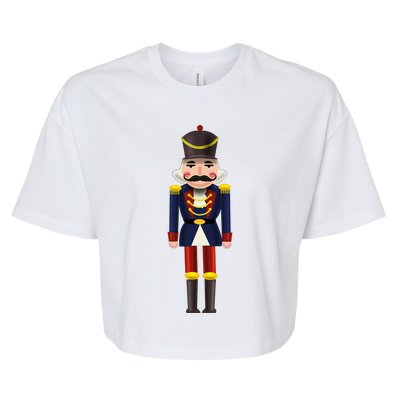 Christmas Nutcracker For Nutcracker Gift Bella+Canvas Jersey Crop Tee