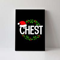 Chest Nuts Funny Matching Chestnuts Christmas Couples Nuts Canvas