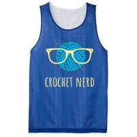 Crochet Nerd Funny Grandma Mom Crocheting Yarn Lover Gift Mesh Reversible Basketball Jersey Tank