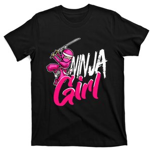 Cute Ninja Fighter Costume Ninja T-Shirt