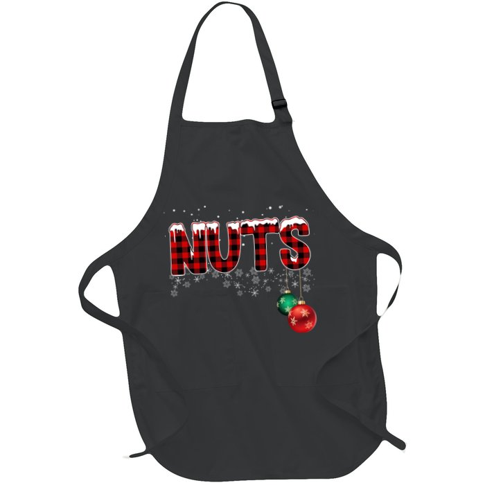Chest Nuts Funny Matching Chestnuts Christmas Couples Apron