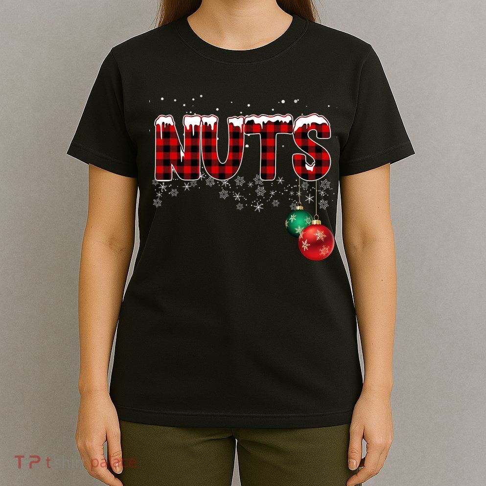 Chest Nuts Funny Matching Chestnuts Christmas Couples T-Shirt