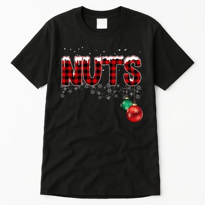 Chest Nuts Funny Matching Chestnuts Christmas Couples Tall T-Shirt