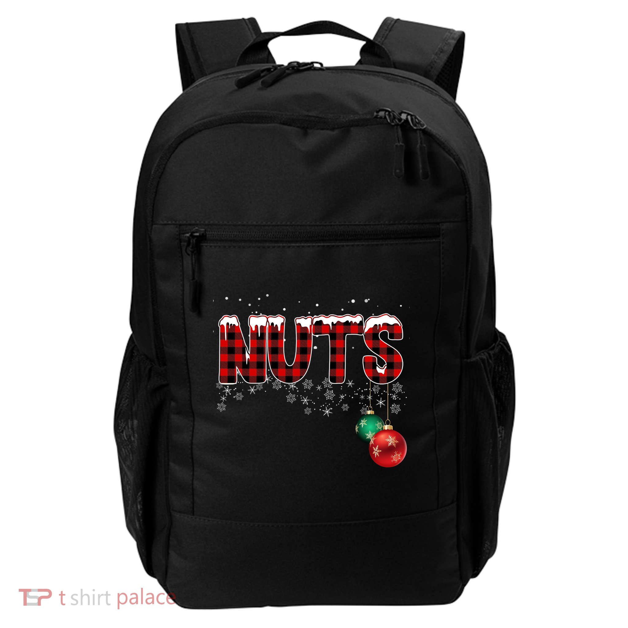 Chest Nuts Funny Matching Chestnuts Christmas Couples Daily Commute Backpack