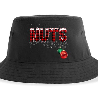 Chest Nuts Funny Matching Chestnuts Christmas Couples Sustainable Bucket Hat