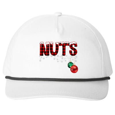 Chest Nuts Funny Matching Chestnuts Christmas Couples Snapback Five-Panel Rope Hat