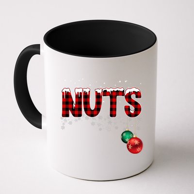Chest Nuts Funny Matching Chestnuts Christmas Couples Mug