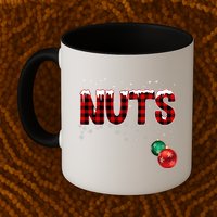 Chest Nuts Funny Matching Chestnuts Christmas Couples Mug