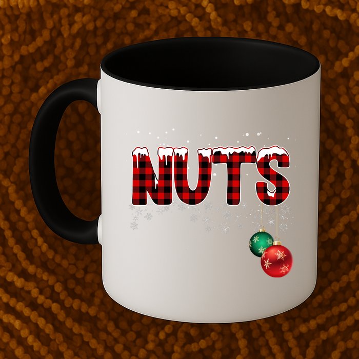 Chest Nuts Funny Matching Chestnuts Christmas Couples Mug
