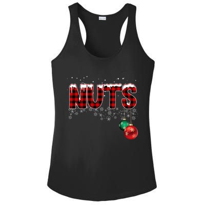 Chest Nuts Funny Matching Chestnuts Christmas Couples Ladies PosiCharge Competitor Racerback Tank