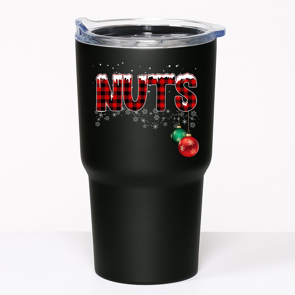 Chest Nuts Funny Matching Chestnuts Christmas Couples Tumbler