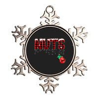 Chest Nuts Funny Matching Chestnuts Christmas Couples Metallic Star Ornament