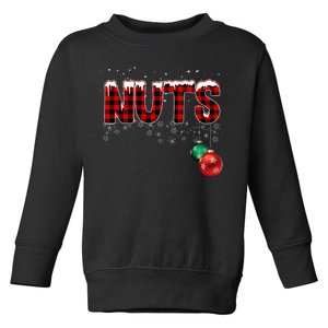 Chest Nuts Funny Matching Chestnuts Christmas Couples Toddler Sweatshirt