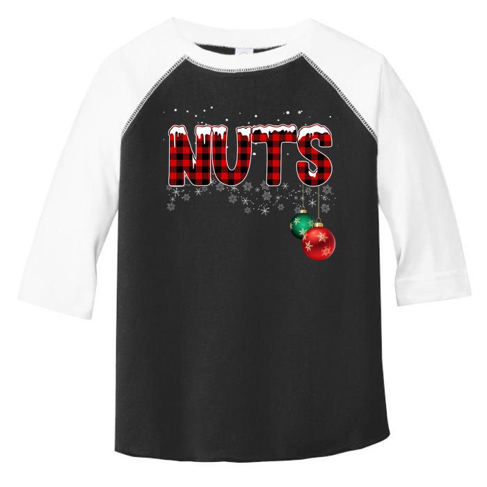 Chest Nuts Funny Matching Chestnuts Christmas Couples Toddler Fine Jersey T-Shirt