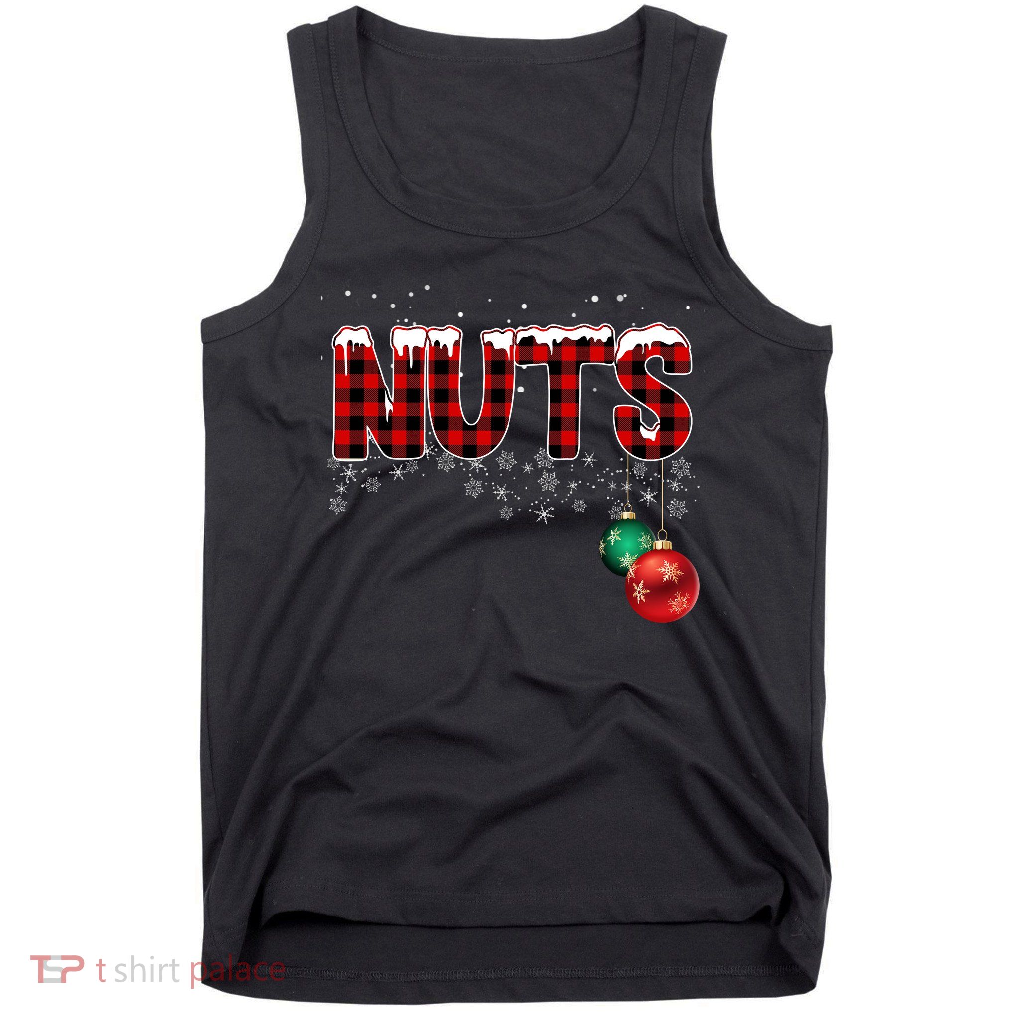 Chest Nuts Funny Matching Chestnuts Christmas Couples Tank Top