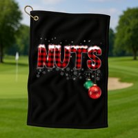 Chest Nuts Funny Matching Chestnuts Christmas Couples Golf Towel