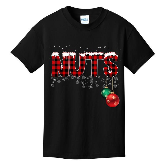 Chest Nuts Funny Matching Chestnuts Christmas Couples Kids T-Shirt
