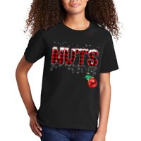 Chest Nuts Funny Matching Chestnuts Christmas Couples Kids T-Shirt