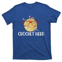 Crochet Nerd Funny Grandma Mom Crocheting Yarn Lover Gift T-Shirt