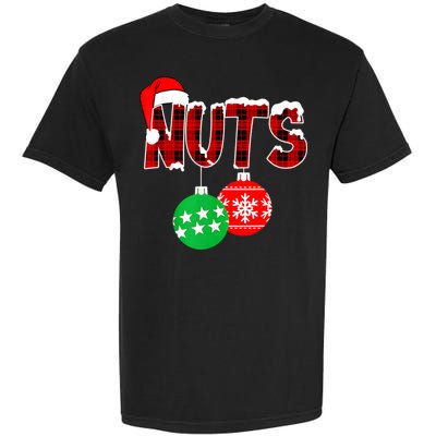 Chest Nuts Funny Matching Chestnuts Christmas Couples Nuts Garment-Dyed Heavyweight T-Shirt