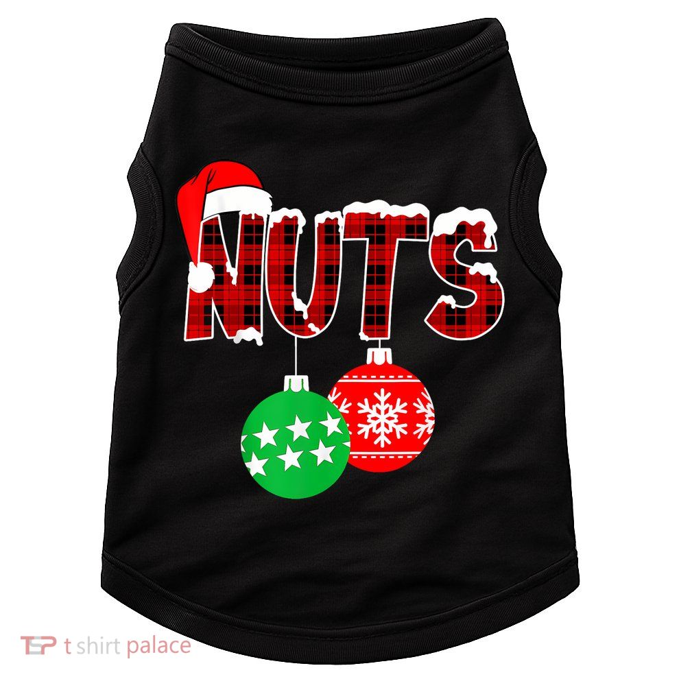 Chest Nuts Funny Matching Chestnuts Christmas Couples Nuts Doggie Tank