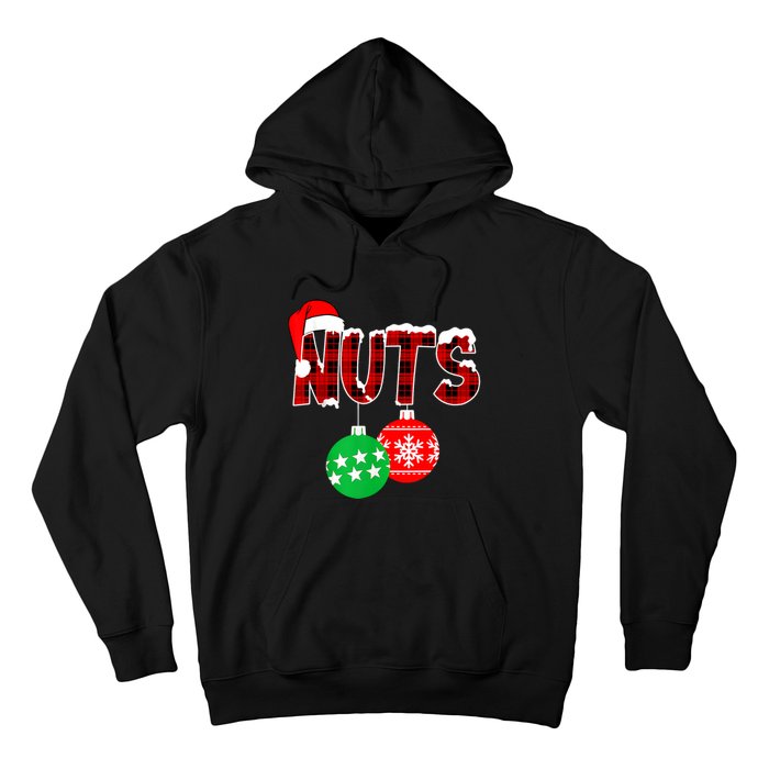 Chest Nuts Funny Matching Chestnuts Christmas Couples Nuts Hoodie